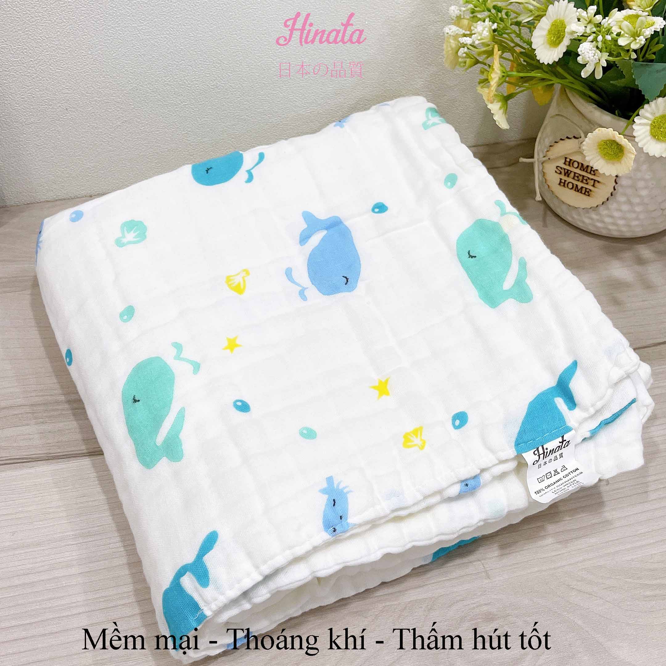 Khăn tắm cho bé KT01 - Thương hiệu Hinata Nhật Bản