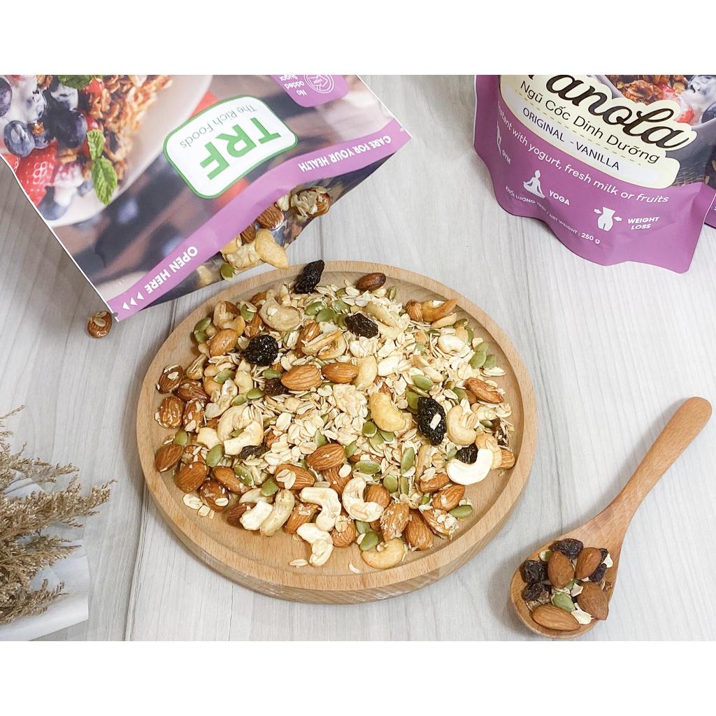 Ngũ cốc Granola Giảm Cân Healthy Ăn kiêng The Rich Foods Vani 250g