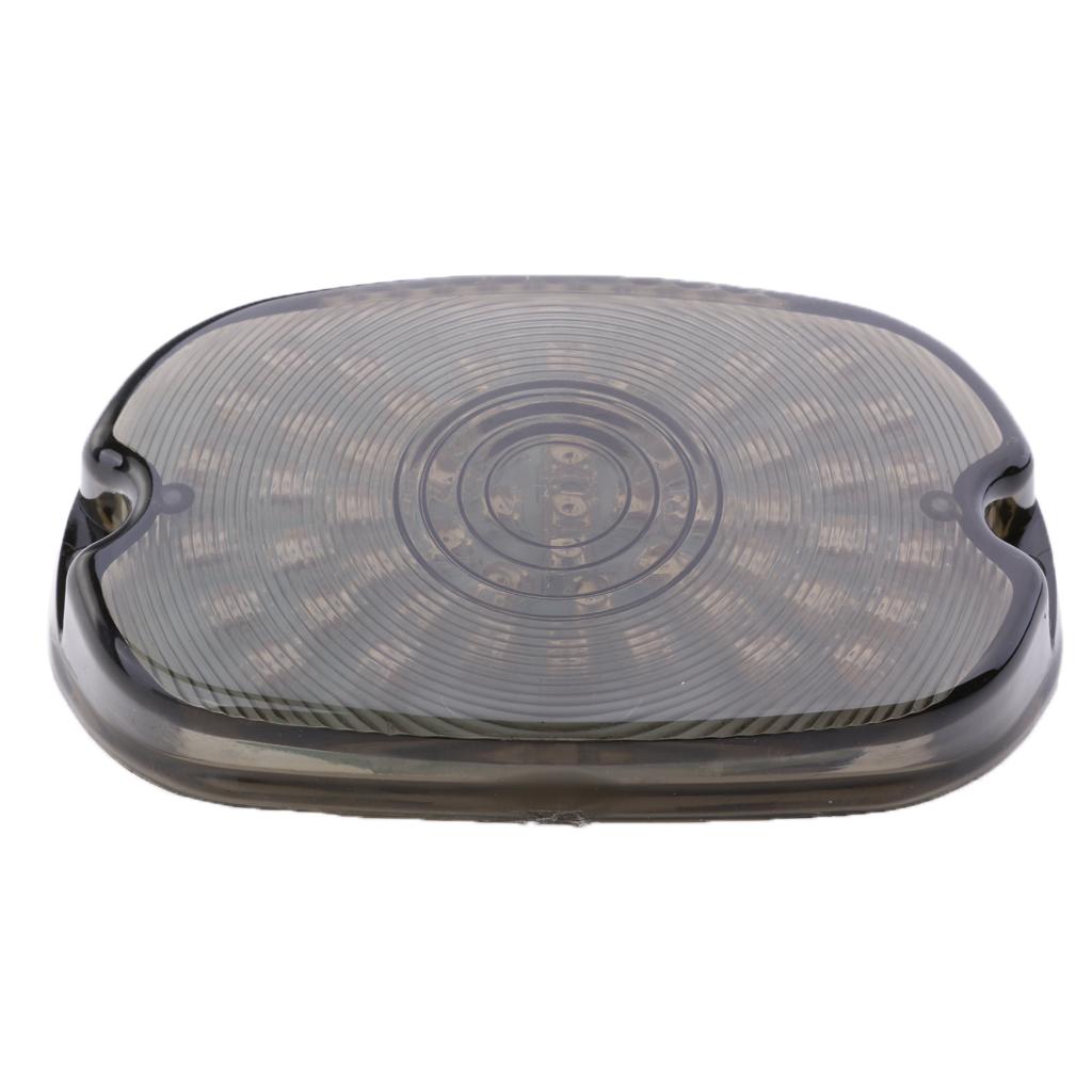 Smoke LED Tail Brake Turn Light for 91-10 Sportster Lay Down