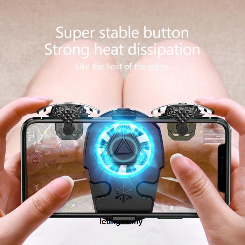 Mobile Tay Cầm Chơi Game Có Quạt Tản Nhiệt Đa Năng Cho Điện Thoại Android Ios