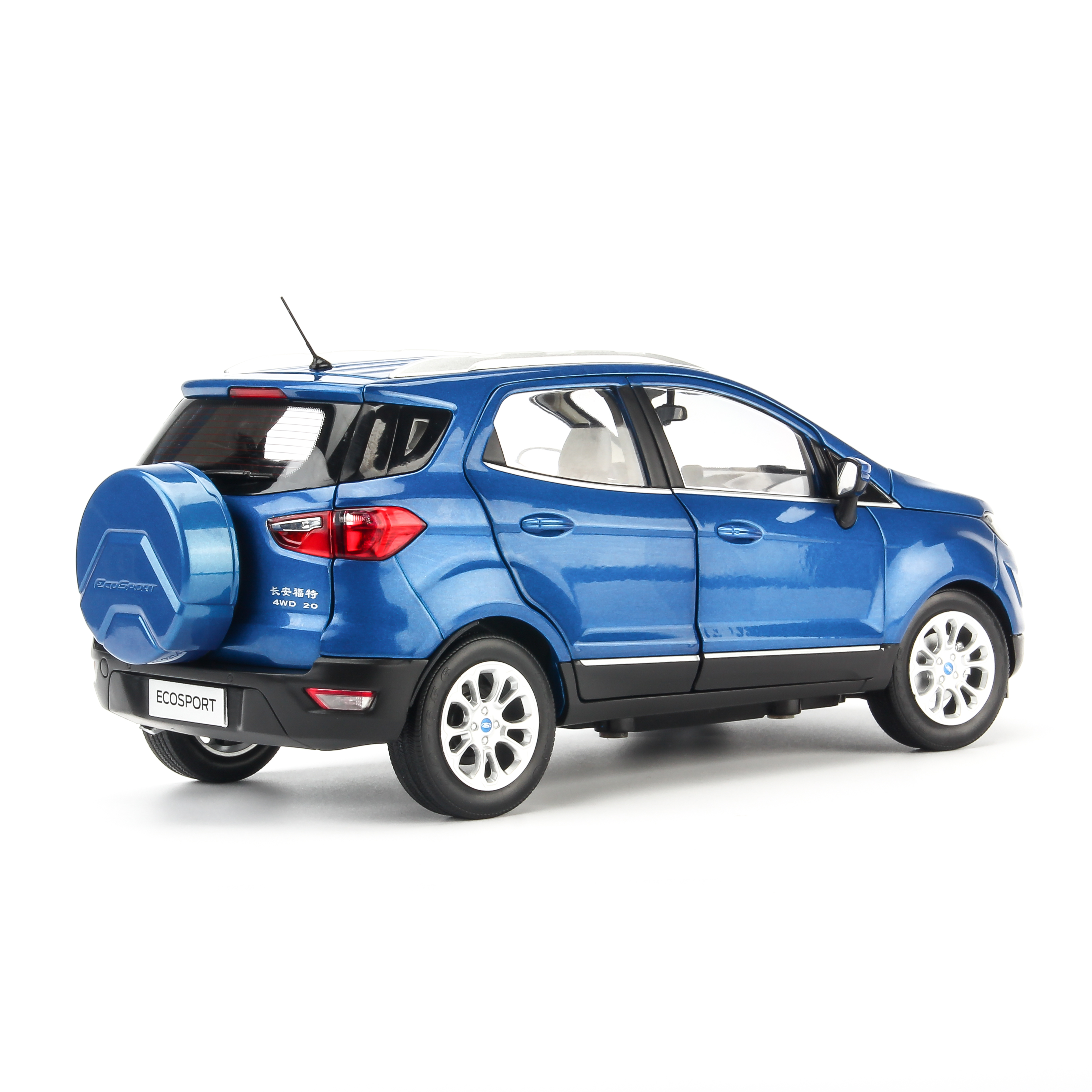 Mô hình xe Ford Ecosport Blue 2018 All New 1:18