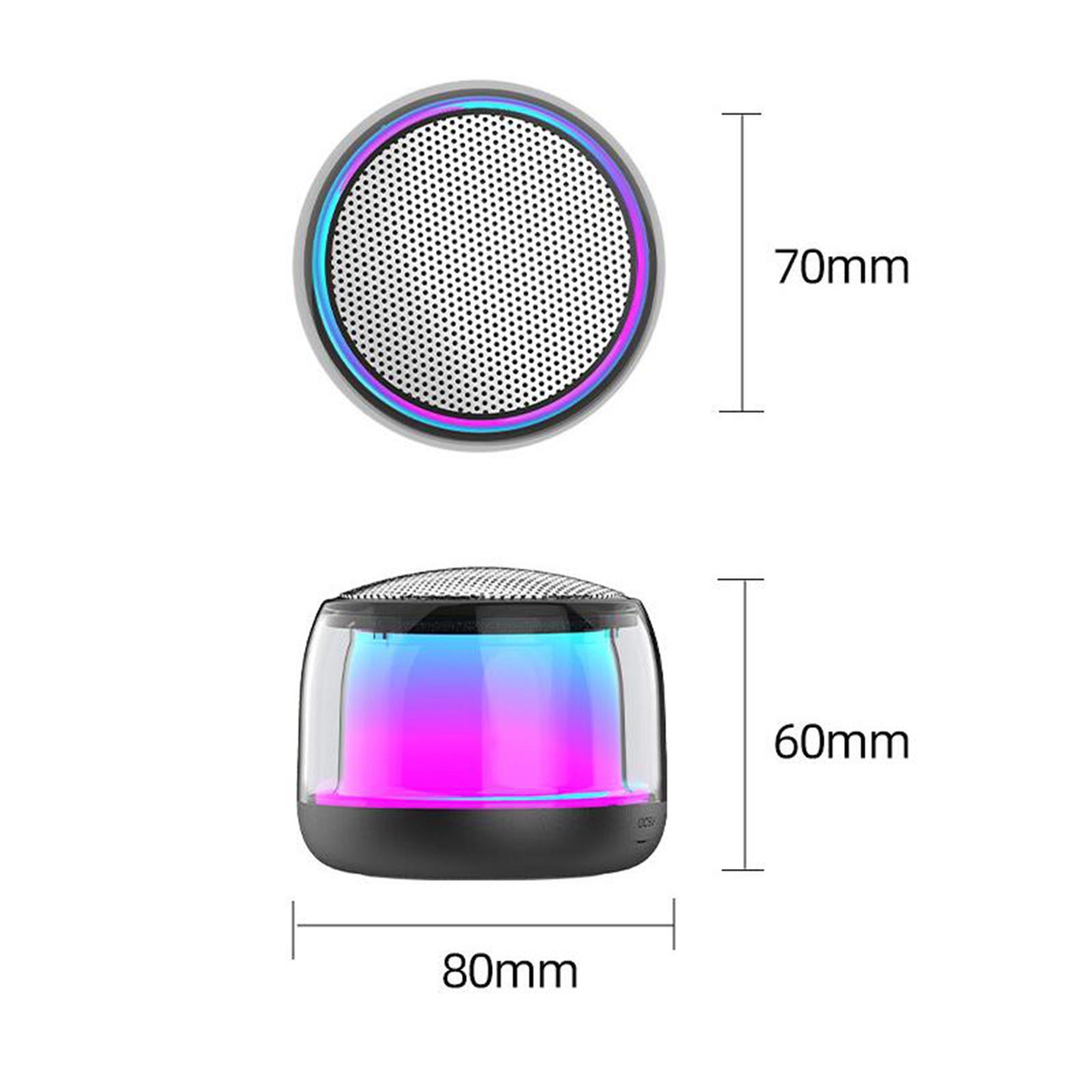 Desktop Speaker HiFi Stereo Sound Multi Functions Suitable Phone for Bedroom