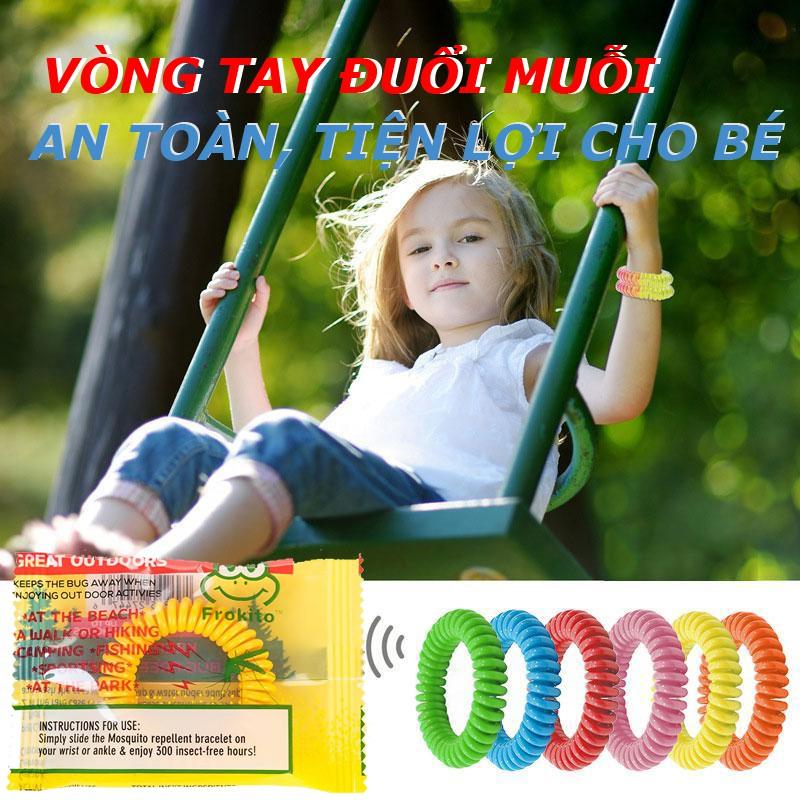 VÒNG TAY ĐUỖI MUỖI VỪA CÓ THỂ LÀM THUN CỘT TÓC ĐA NĂNG