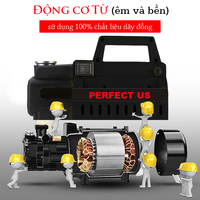 MÁY XỊT RỬA CAO ÁP HIỆU PERFECT US-300C LÕI ĐÒNG 100% HÀNG NHẬP KHẨU CHÍNH HÃNG