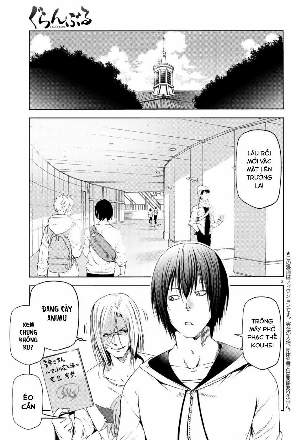 cô gái thích lặn - grand blue chapter 58 1