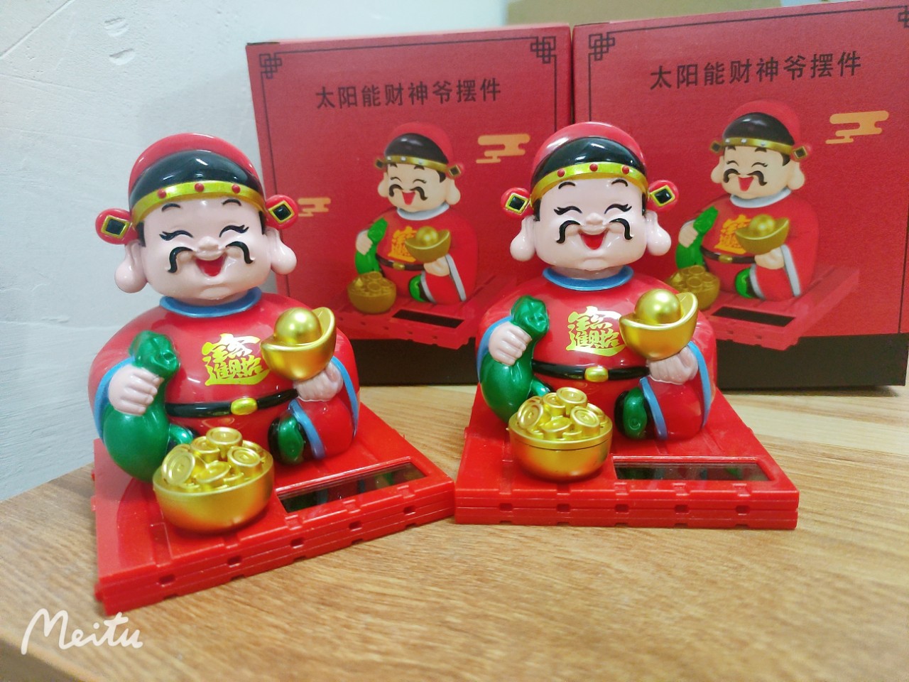 Tượng Thần Tài Năng Lượng Cầm Thổi Vàng