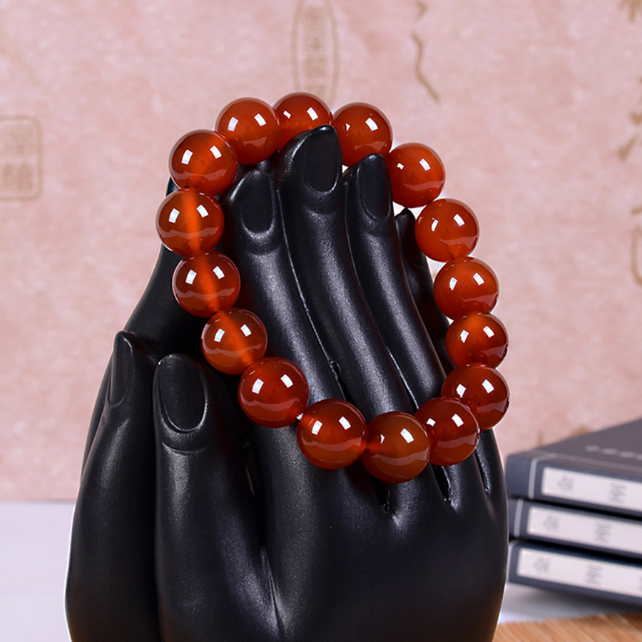 Vòng Tay Đá Mã Não Đỏ