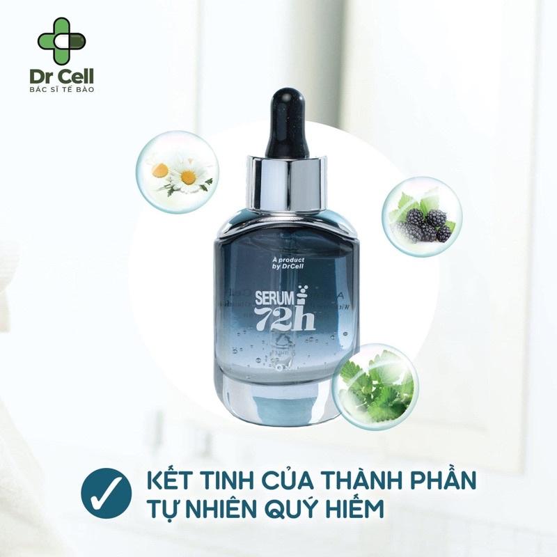 Serum 72h Dr Cell 30ml cấp ẩm dưỡng trắng căng bóng da - Hàng Chính Hãng