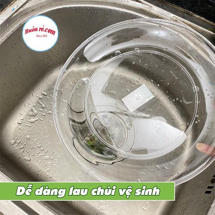 Đĩa nhựa trong suốt cao cấp Việt Nhật - Đĩa nhựa trong thiết kế sang trọng chất liệu nhựa ABS Br01450