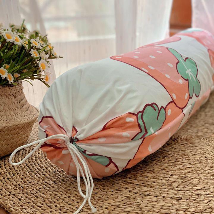 Vỏ Gối Ôm/Gối Nằm Cotton Poly Mềm Mịn Êm Ái Đủ Màu Size 35X100cm, 45x65cm