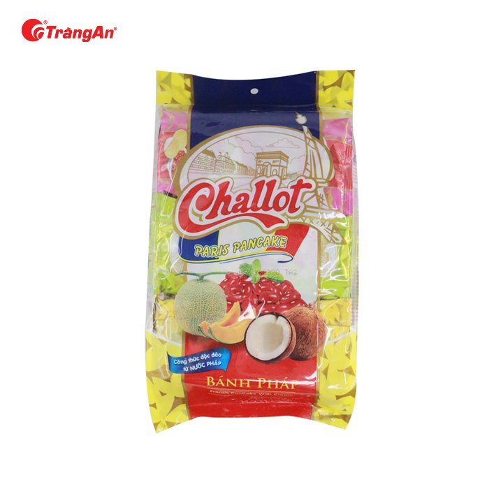 Thùng 20 Gói Bánh Pháp Challot Hỗn Hợp, 275g/gói, Giòn Thơm Vị Trái Cây