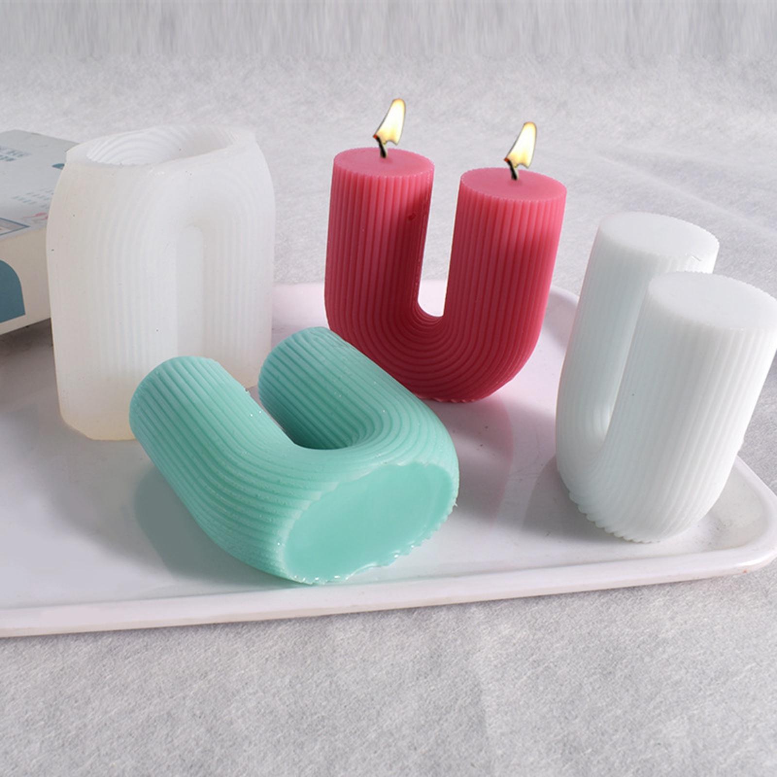 Durable Silicone Candle Casting wax making DIY Crafts Handmade for Home Wedding Valentine Ornaments