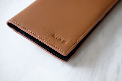 Ví UNISEX da thật - màu nâu bò MINK VN.70