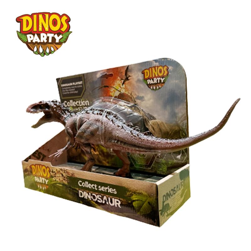 Đồ Chơi DINOS PARTY Mô Hình Khủng Long Tyrannosaurus Rex_Nâu BG6014A-1