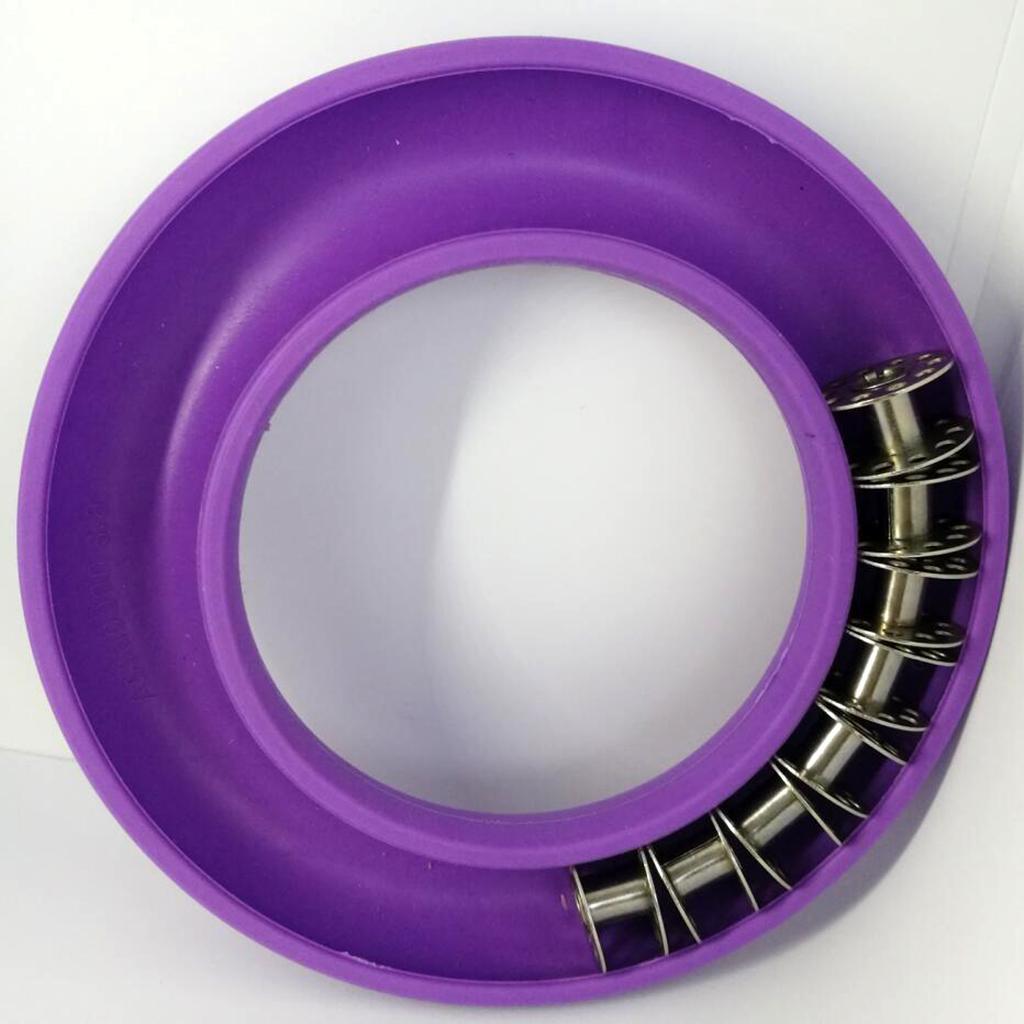 2 Pieces Bobbin Organizer for Metal/Plastic Bobbins Storage Sewing Accessories