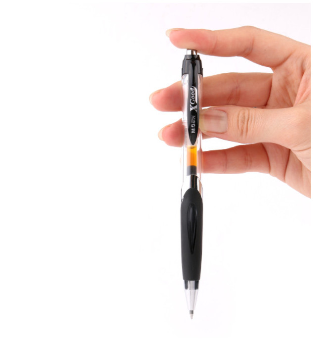 Hộp 12 cây bút gel M&G ngòi 0.5mm-màu mực sắc nét-mực đen-GP1350A