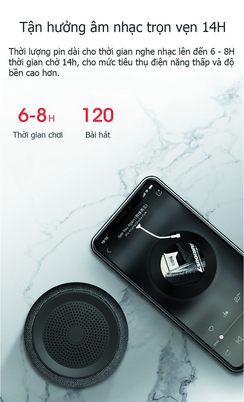 Loa Bluetooth - Âm thanh sắc nét Bass hoàn hảo S3