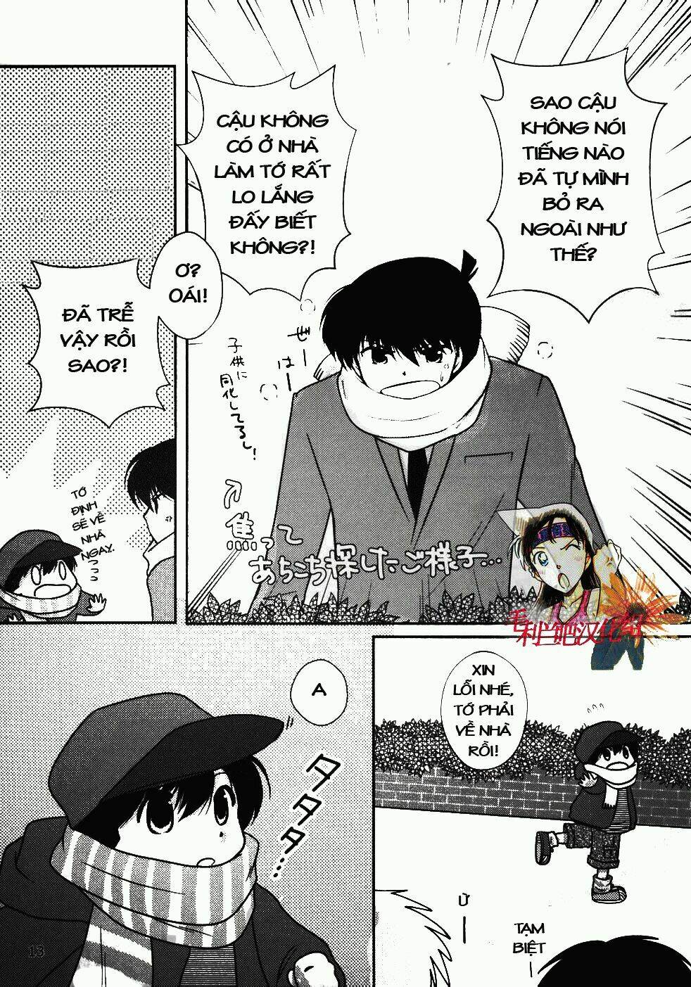 chuyện ngắn về shinichi và ran tại công viên giải trí chapter 1 12