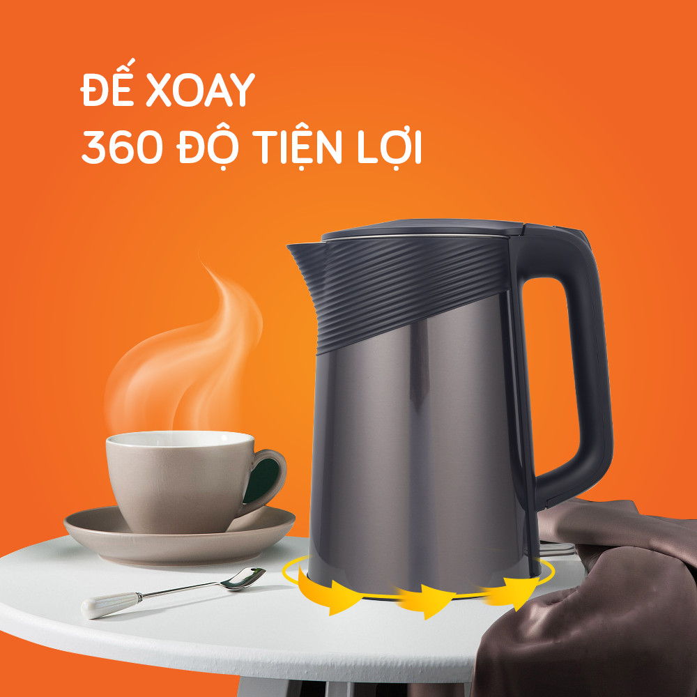 Ấm siêu tốc UNIE UE-302. Hàng chính hãng