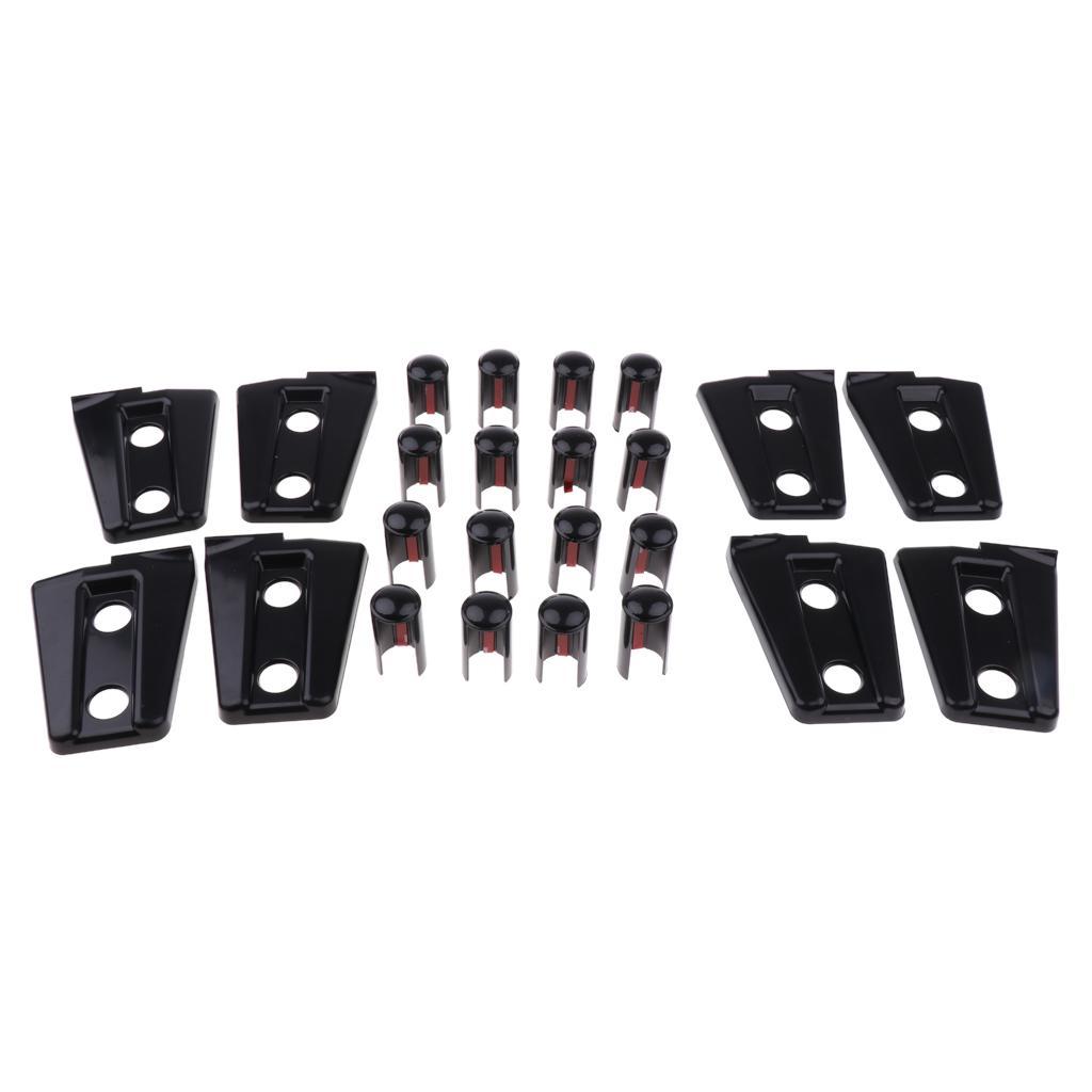 8Pcs Hinge Cover Hinge Set Kit For 2007-2017