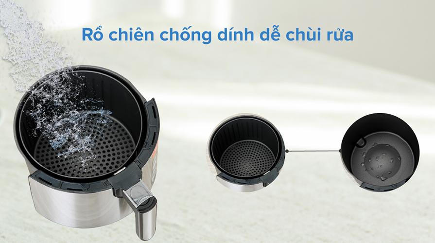 Nồi Chiên Không Dầu Sharp KF-AF42MV-ST – Hàng Chính Hãng