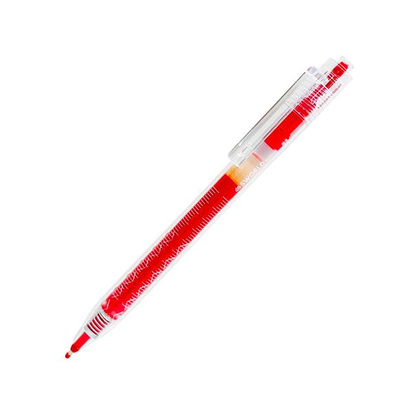 Bút Gel Ink Pen 0.5 mm - Sworld ST6381 - Mực Đỏ