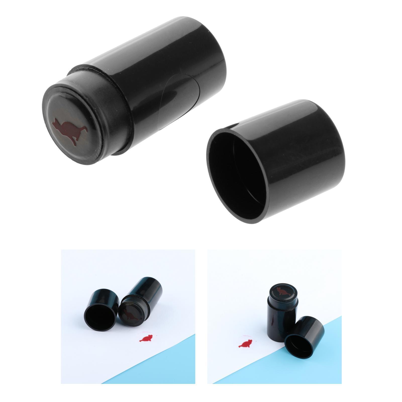 2pcs Compact Golf Ball Stamper Stamp Marker Golf Accessories for Women Men
