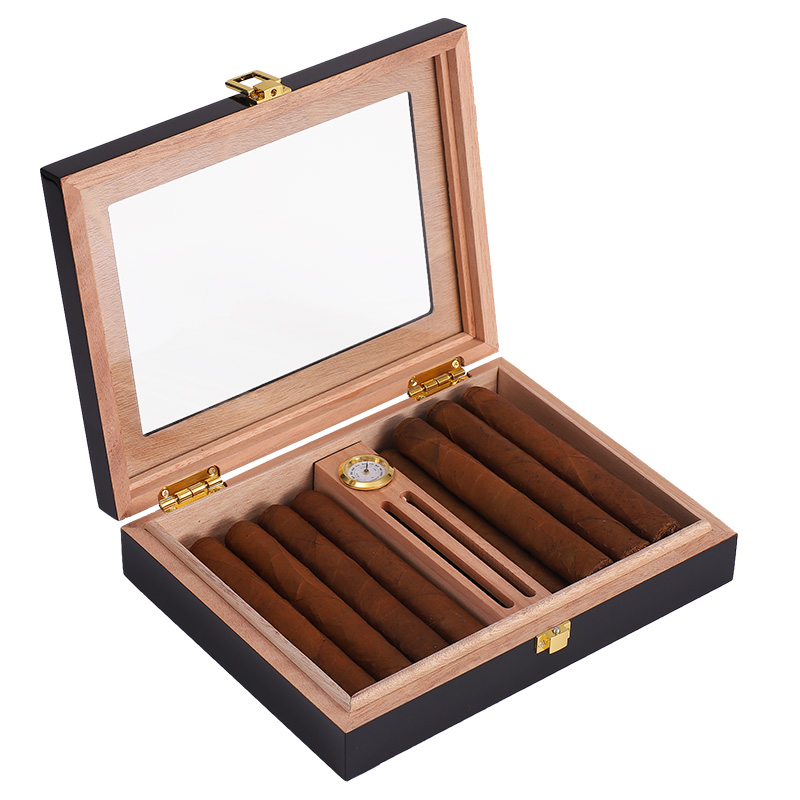 Hộp đựng Xì gà mặt kính - Nhỏ, COHIBA