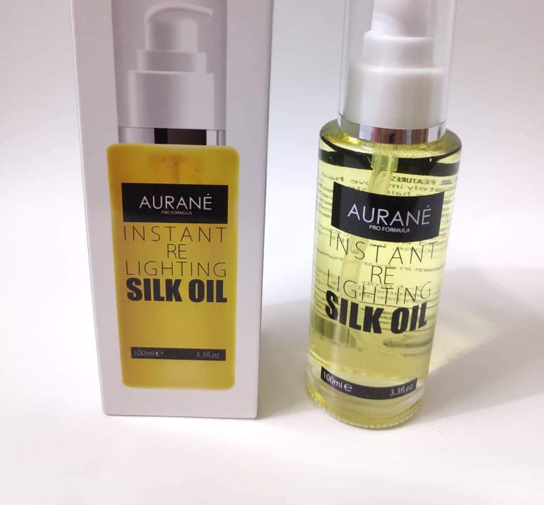 Serum tinh dầu bóng tóc Olive Instant Re Lighting Silk Oil Aurane 100ml