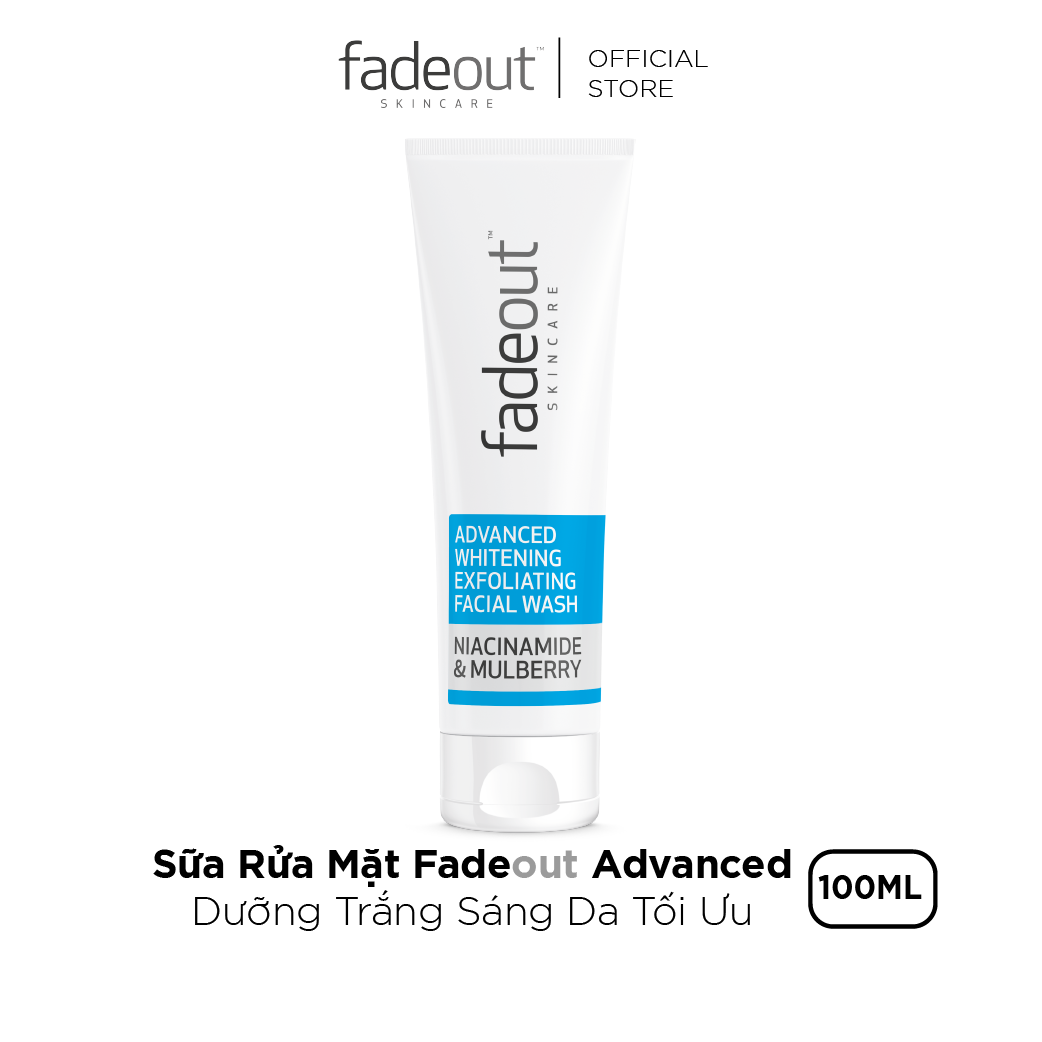 Sữa Rửa Mặt Dưỡng Trắng Da FADEOUT  | Trắng Sáng - Mờ Nếp Nhăn - Bổ Sung Collagen