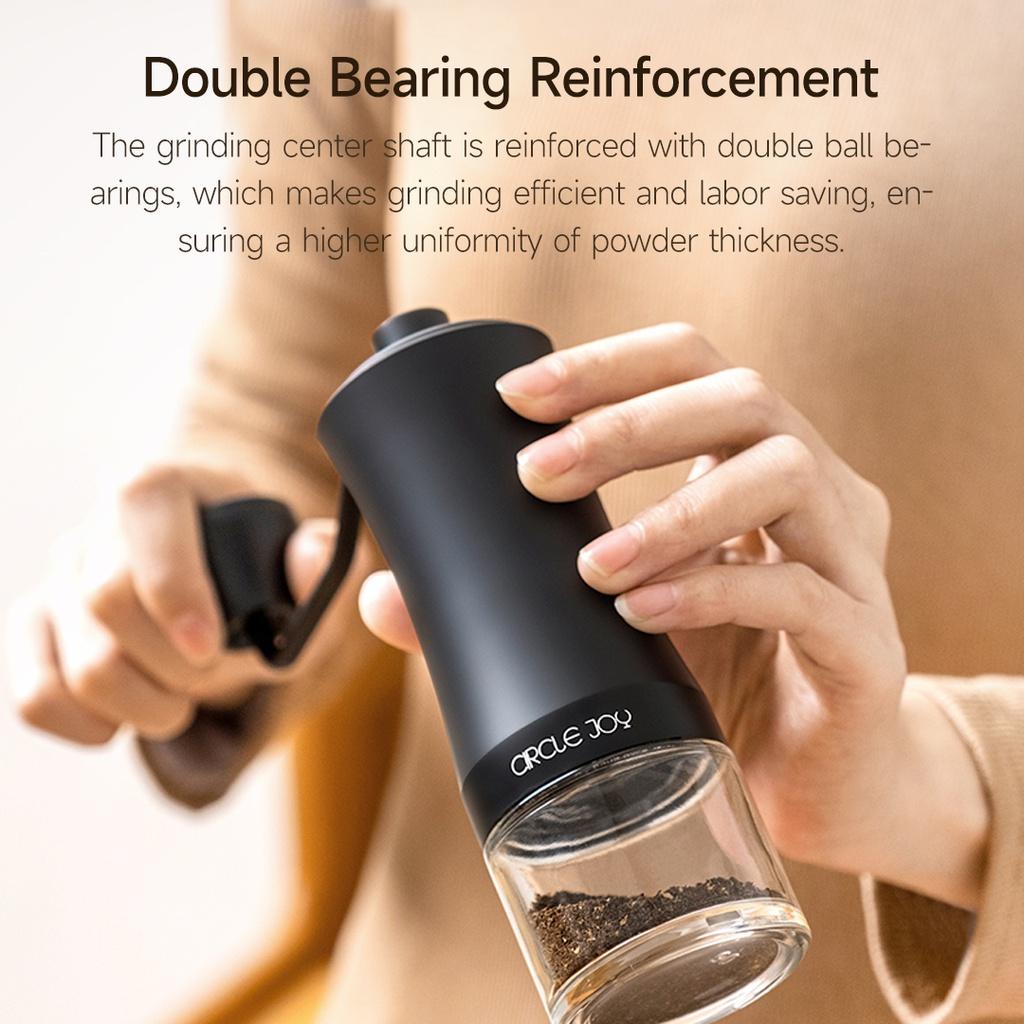 Máy Xay Cà Phê Bằng Tay Xiaomi Youpin Có Thể Điều Chỉnh Độ Chính Xác Cao Kèm Tay Cầm Mở Rộng