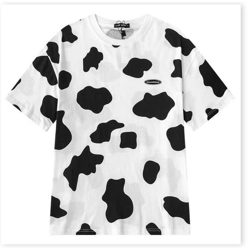 ÁO THUN LOANG BÒ SỮA NAM NỮ