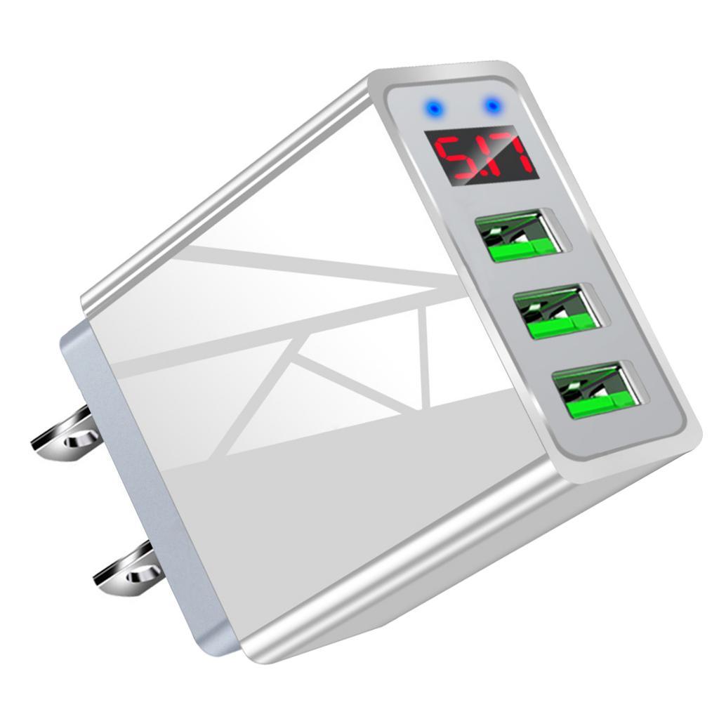 3-Port Desktop USB Charging Station Multiple Port