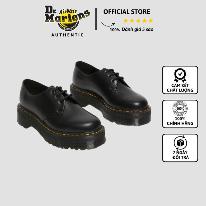 Giày Dr. Martens Hoàng Phúc 1461 Smooth Leather Platform Shoes Trẻ Trung Cho Nam Nữ