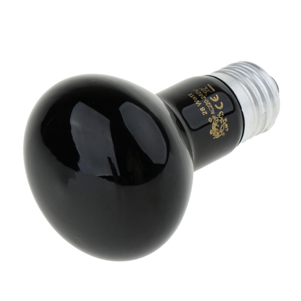 E27 Pet Reptile Breeding Infrared Ceramic Heater Light Lamp Bulb
