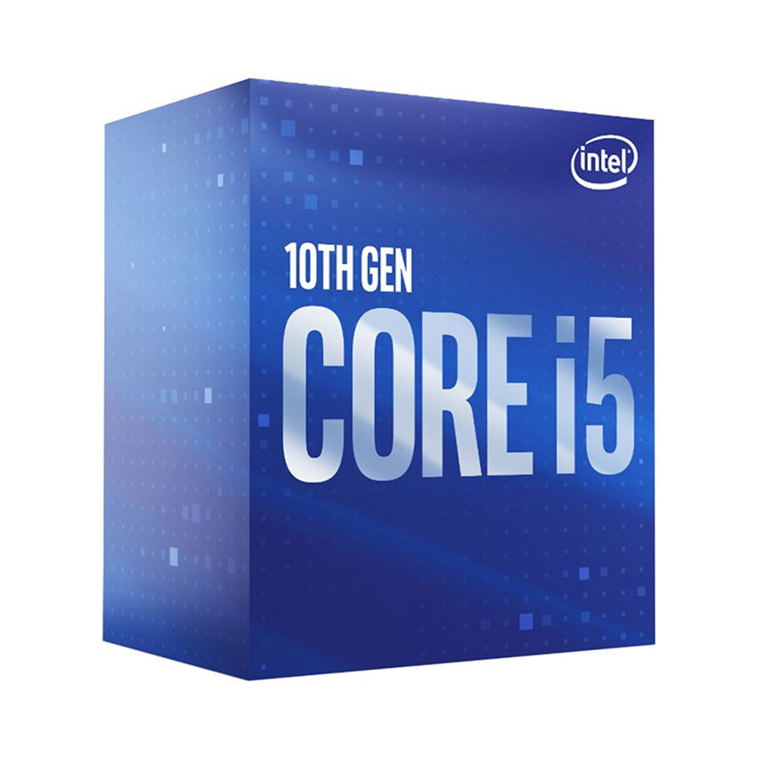 Bộ vi xử lý CPU Intel i5 - 10400F ( 2.9GHz Turbo up to 4.3GHz , 6 Core , 12 Threads , 12MB Cache , 65W ) - Hàng Chính Hãng