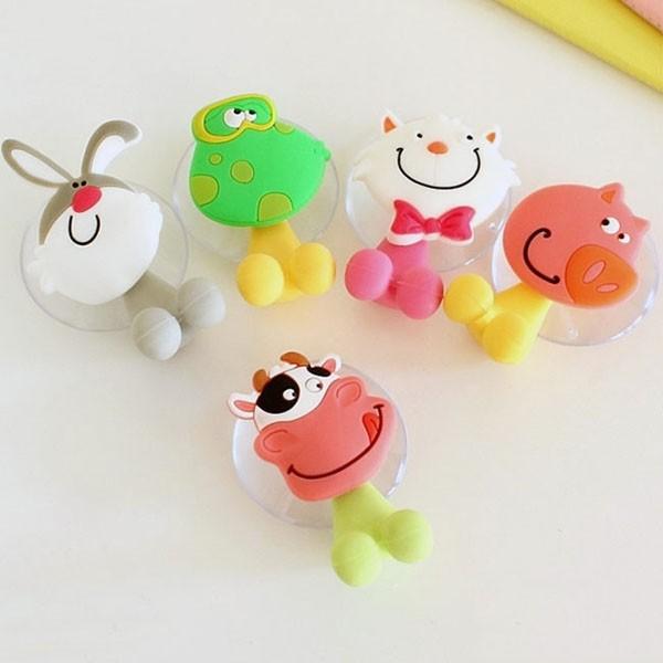 (ĐƯỢC CHỌN HÌNH) Kẹp Bàn Chải Đánh Răng Hình Thú Ngộ Nghĩnh