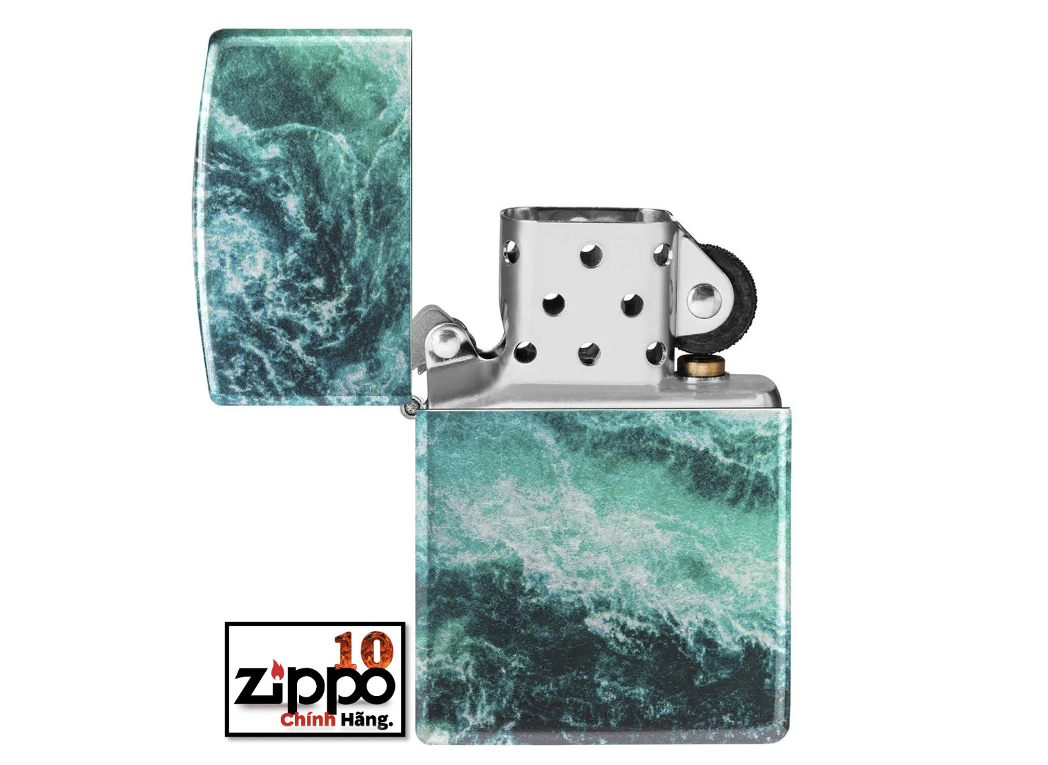 Bật lửa ZIPPO 48621 Rogue Wave Design - Chính hãng 100%