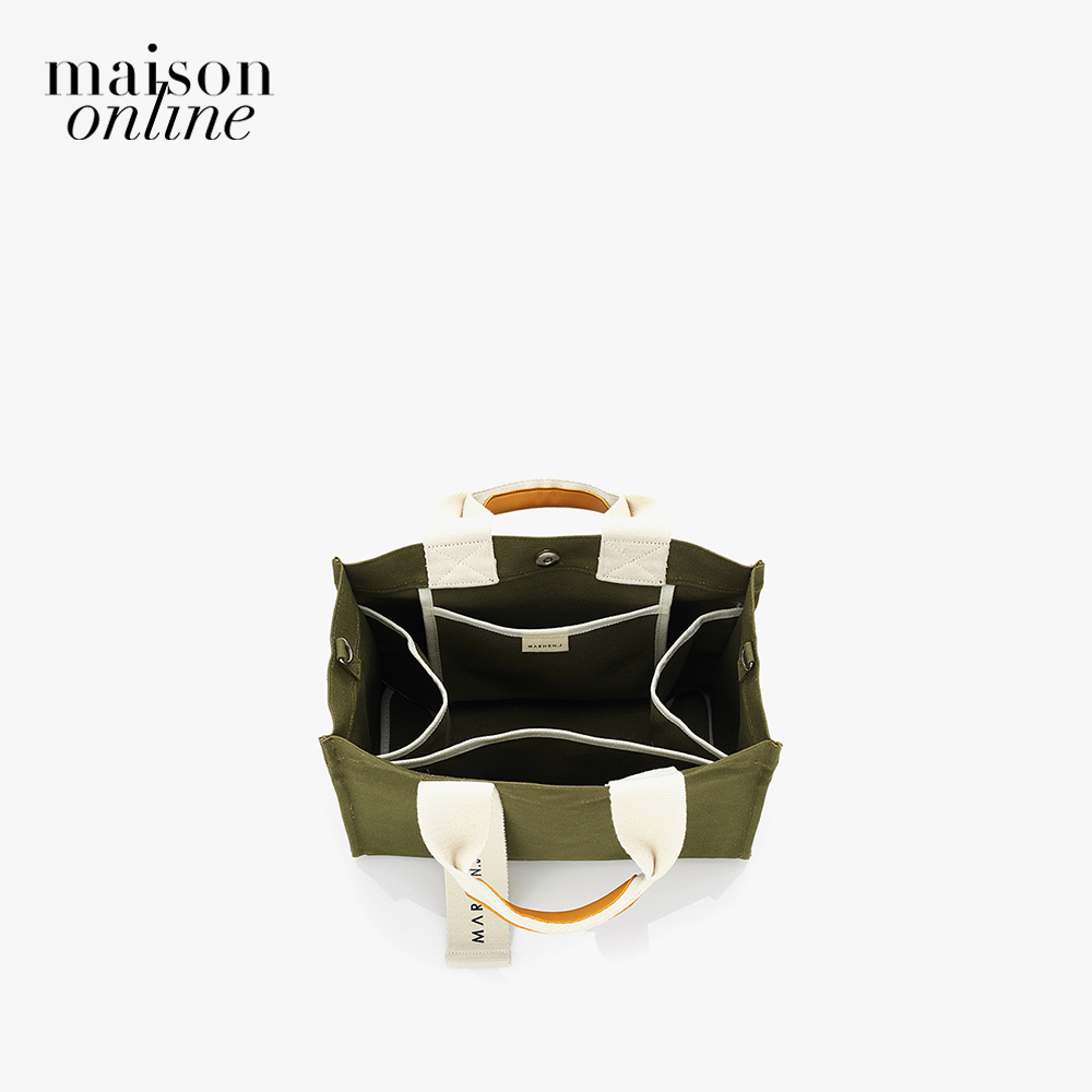 Marhen.J - Túi đeo vai chữ nhật vải bố Rico Mini MJ19BRCOMN-KH