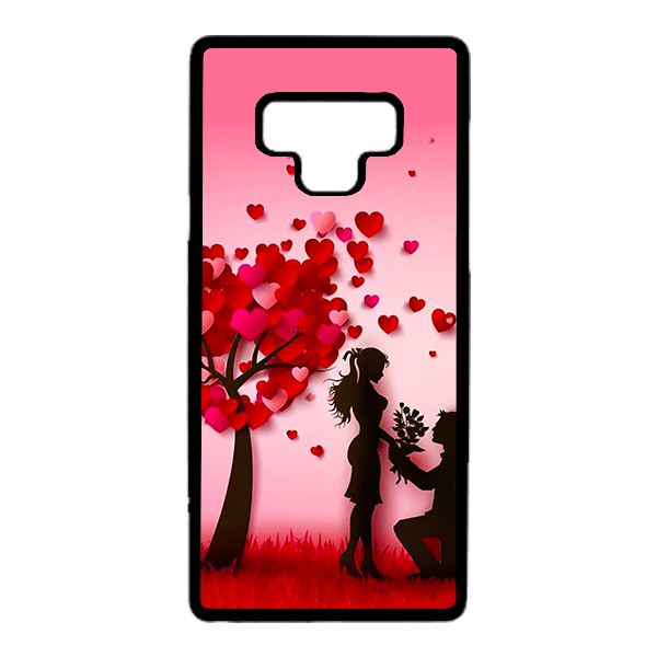 Ốp lưng cho Samsung Galaxy Note 9 NỀN TRÁI TIM 3 - Hàng chính hãng