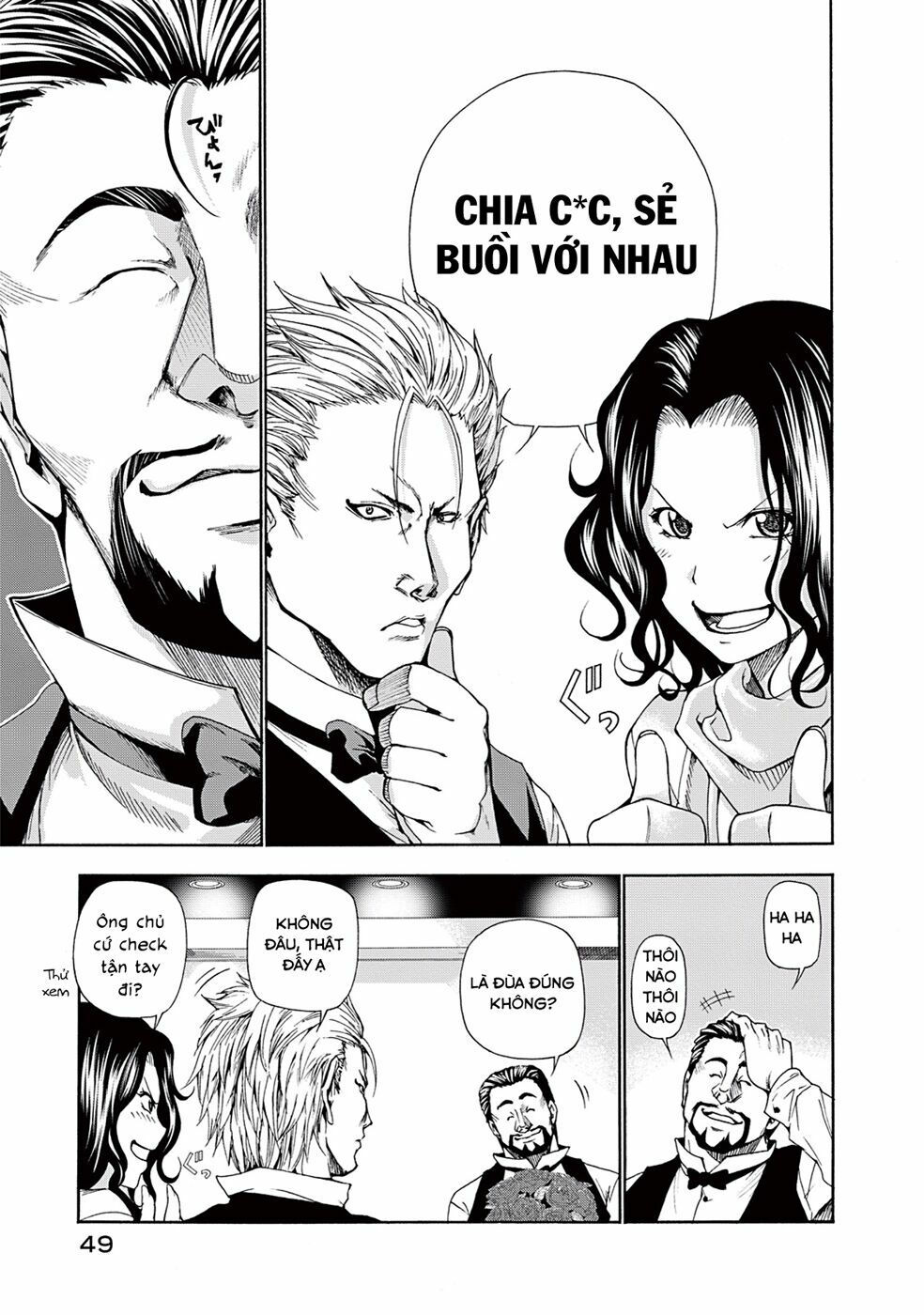 cô gái thích lặn - grand blue chapter 14 23