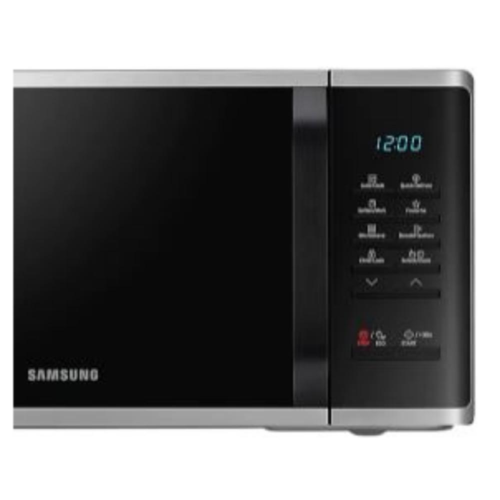 Lò vi sóng tráng men Samsung Dòng vi sóng 23L (MS23K3513AS) | Rã Đông Nhanh Chóng | Khoang lò tráng men CERAMIC INSIDE - Hàng chính hãng