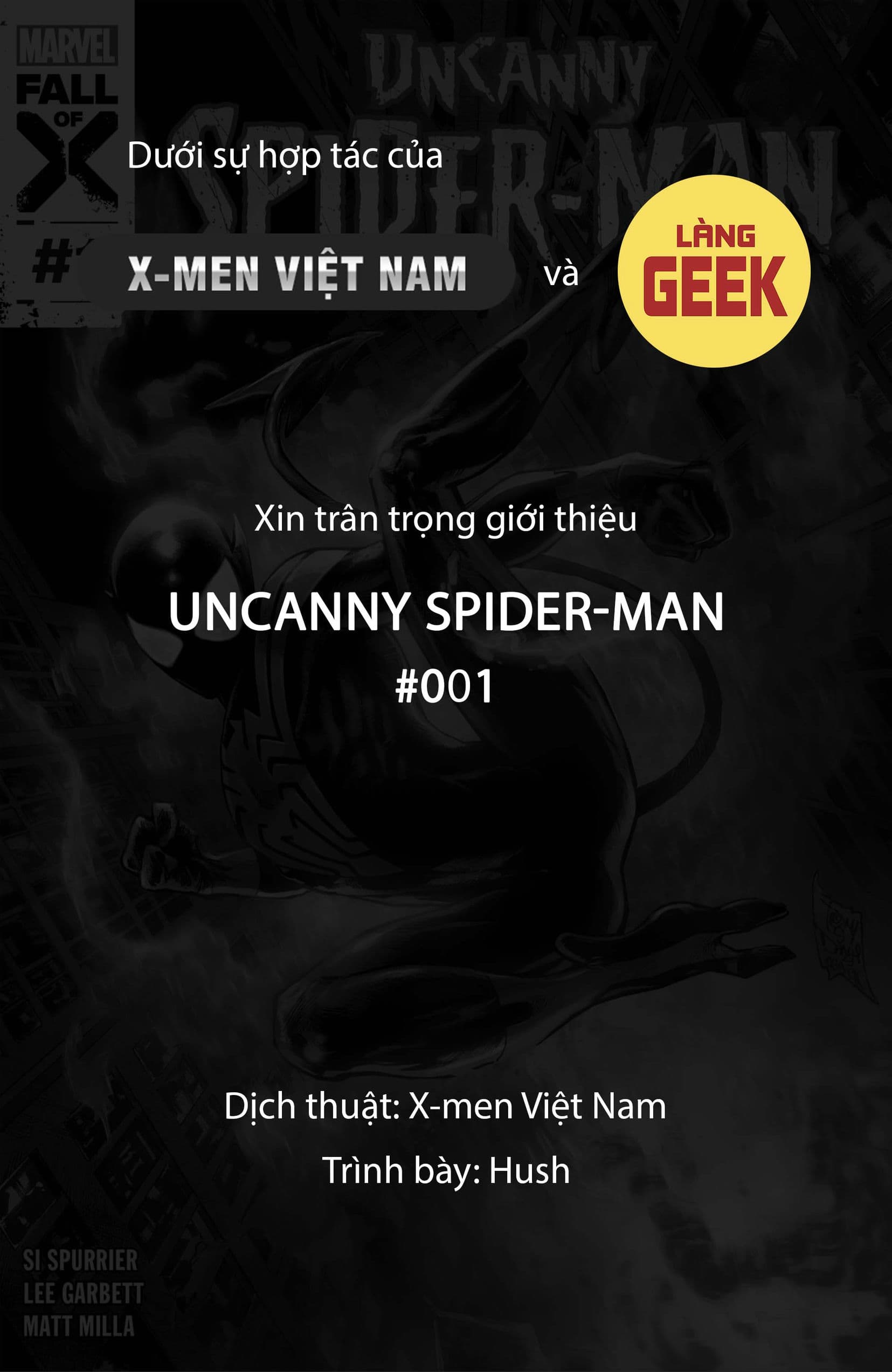 uncanny spider-man (2023) chapter 1 2