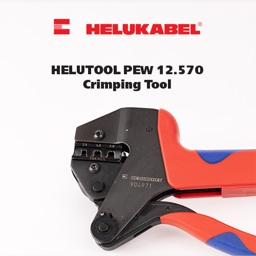 Kìm bấm đầu kết nối cáp DC HELUKABEL HELUTOOL PEW 12.570 Crimping Tool