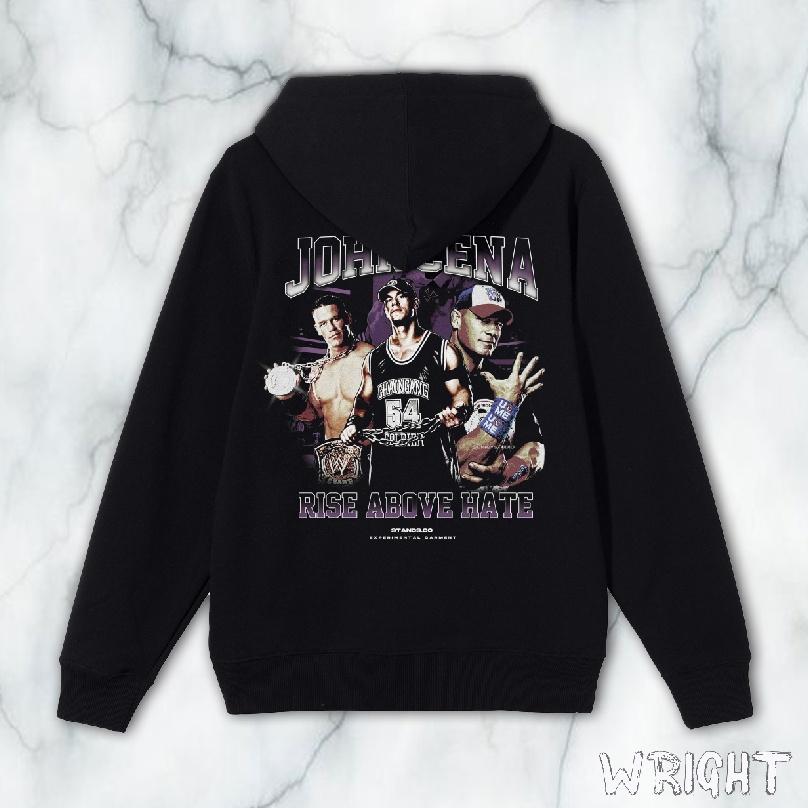 Áo hoodie wright john cena rise above hate 2021 unisex
