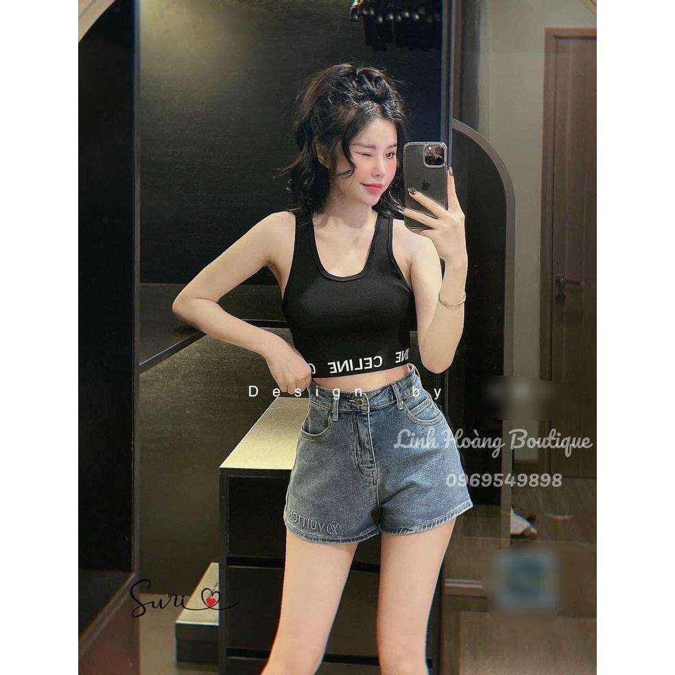 Set 3 áo croptop cellin cho nữ