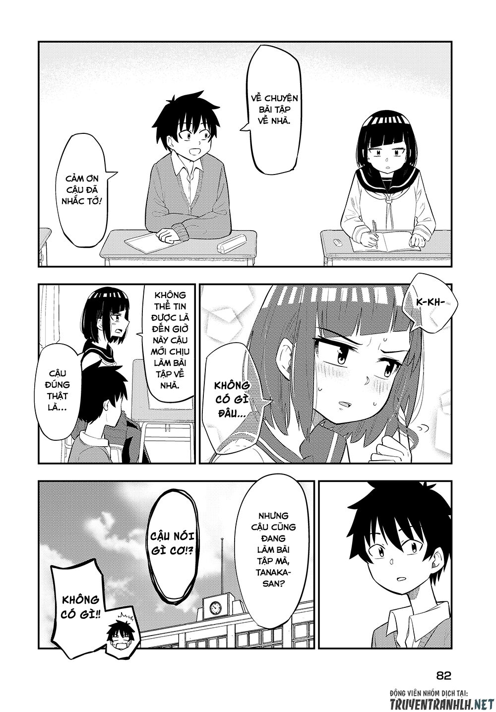 tanaka-san trong lớp tôi thật sự là siêu đáng sợ chapter 6 4