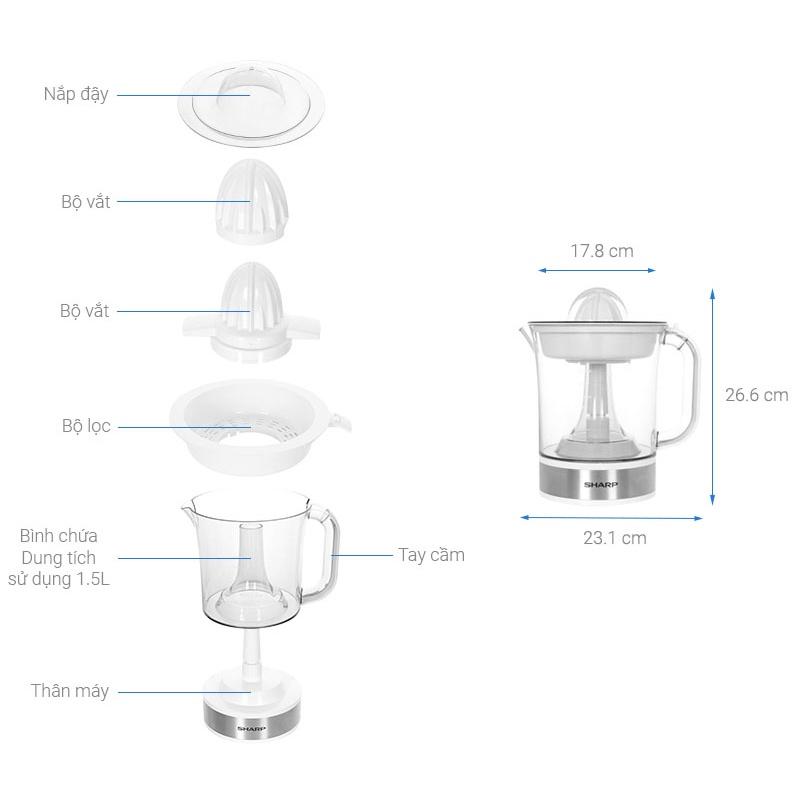 MÁY VẮT CAM EJ-J415-WH