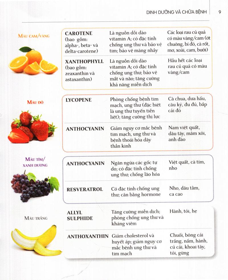 Sách Dinh Dưỡng Chữa Bệnh - Trái Cây (Tái Bản)