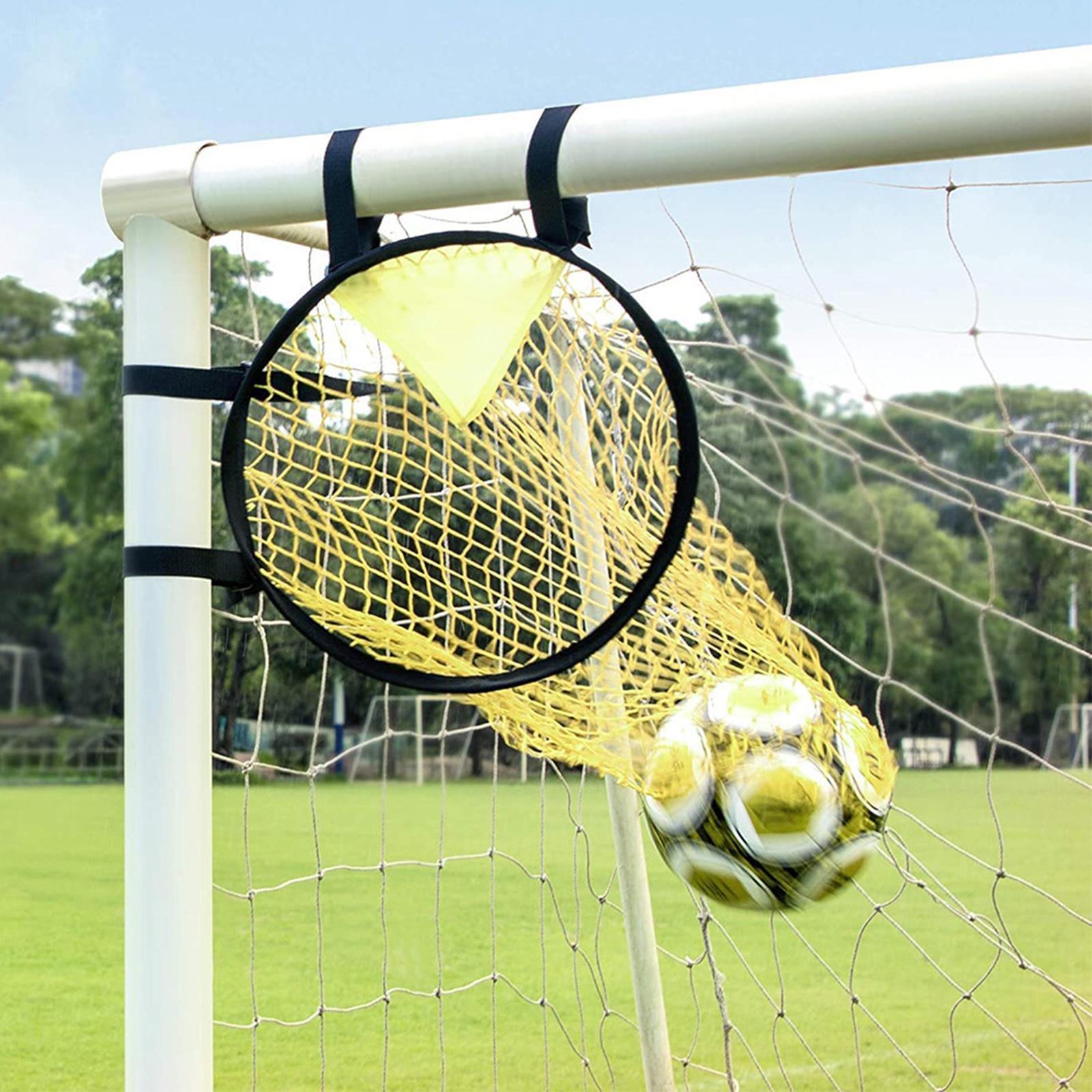 Football Training Net Folding Polypropylene Beginners Soccer Goal Target Net